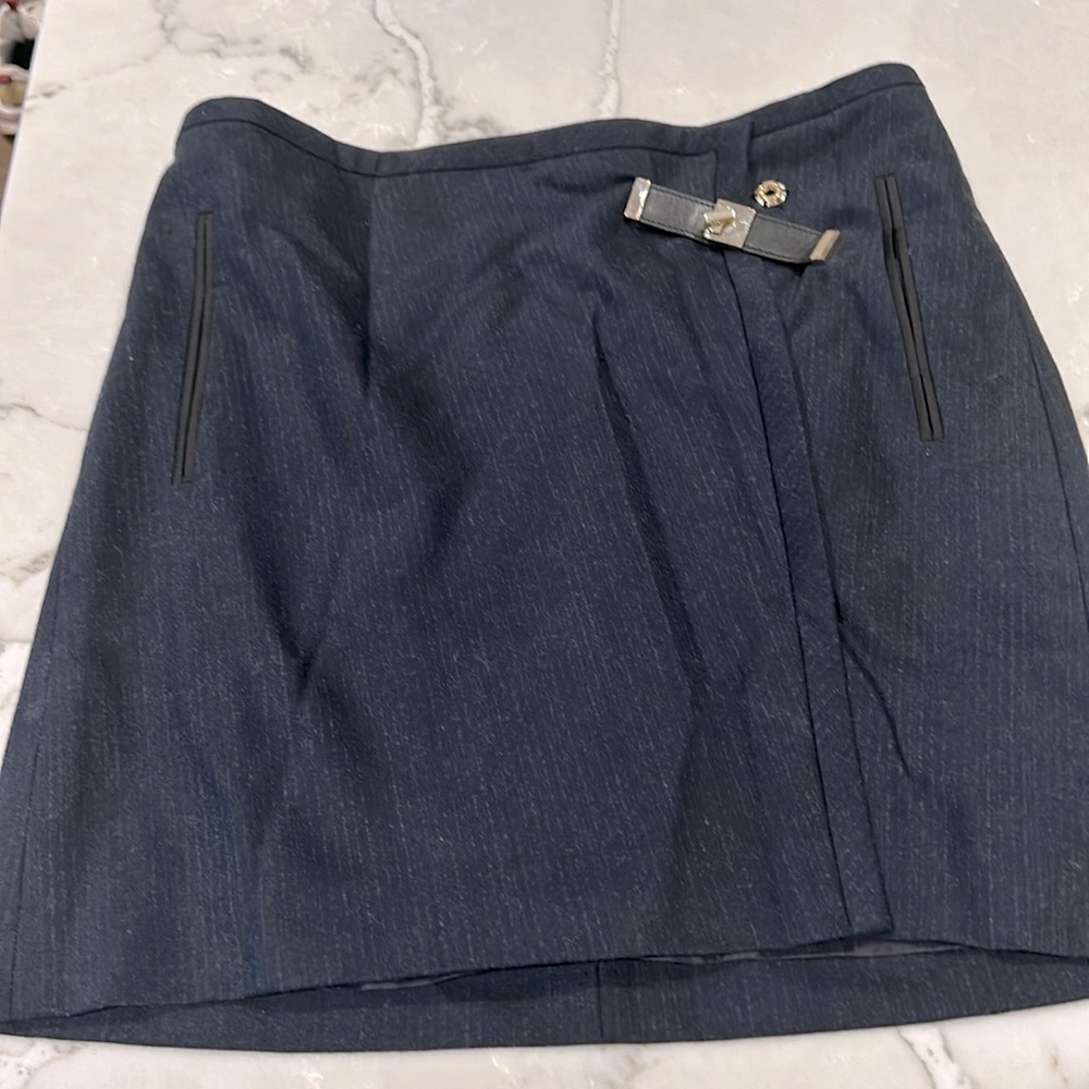 Wool blend Hugo Boss  pinstripe mini skirt